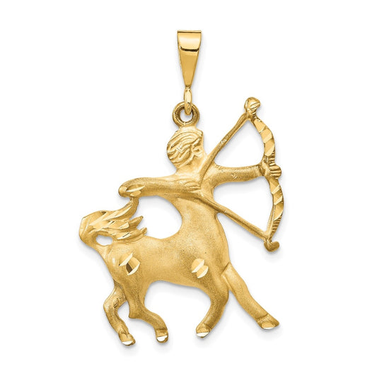 10K Yellow Gold Sagittarius Zodiac Charms