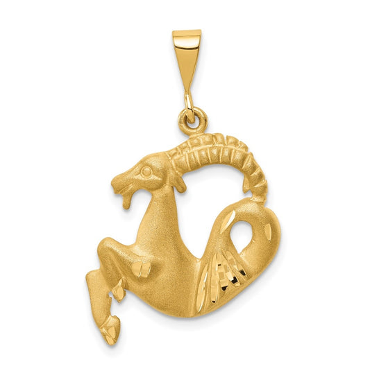 10K Yellow Gold Capricorn Zodiac Charms