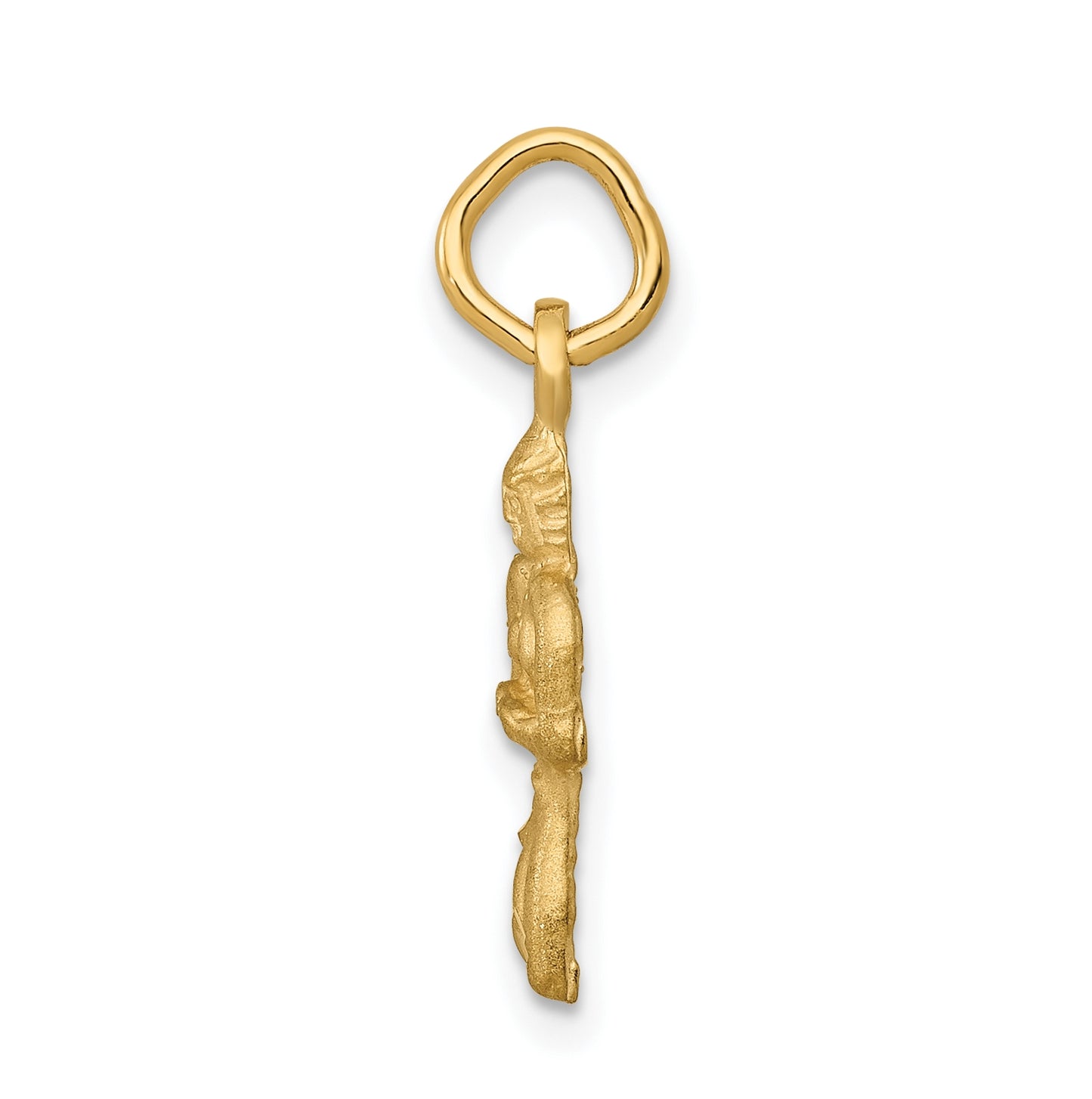 10K Yellow Gold Virgo Zodiac-Charm